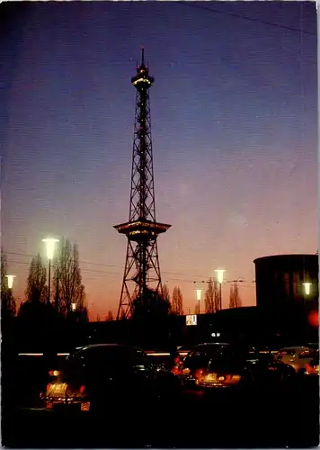 33673 - Deutschland - Berlin , Ausstellungshallen mit Funkturm - gelaufen 1971