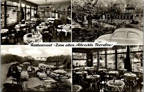 33681 - Deutschland - Berlin , Restaurant und Cafe zum alten Albrechts Teerofen , Wannsee , VW Käfer - gelaufen 1969