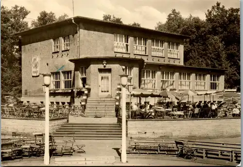 33715 - Deutschland - Forst , Lausitz , HO - Gaststätte im Rosengarten - gelaufen 1974