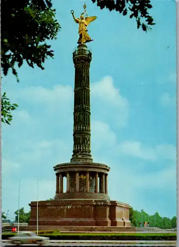 33740 - Deutschland - Berlin , Siegessäule - gelaufen 1975