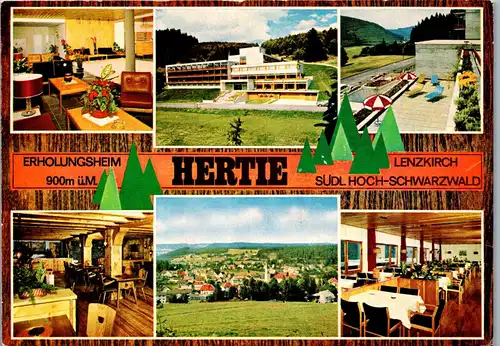 33748 - Deutschland - Lenzkirch , Erholungsheim Hertie , Schwarzwald - gelaufen