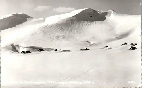 33778 - Steiermark - Schneelape , Windberghütten gegen Windberg - gelaufen 1968