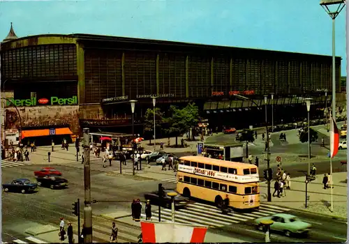 33798 - Deutschland - Berlin , Bahnhof Zoo , Persil - gelaufen 1972