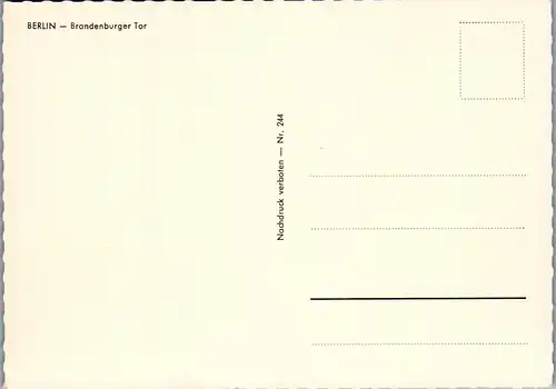 33811 - Deutschland - Berlin , Brandeburger Tor , VW Käfer - nicht gelaufen