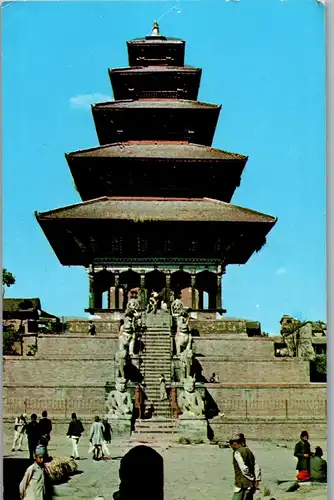 33814 - Nepal - Kathmandu , Nytapole , Bhadgaon - gelaufen
