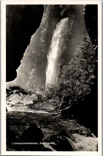 33845 - Salzburg - Liechtensteinklamm , Lichtensteinklamm , Schleierfall - nicht gelaufen