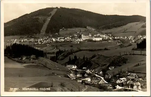 33847 - Steiermark - Mariazell , Rasing , Panorama - gelaufen 1931