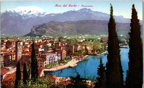 33858 - Italien - Riva del Garda , Panorama - nicht gelaufen