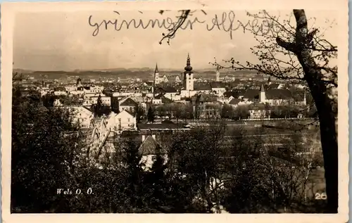 33866 - Oberösterreich - Wels , Panorama - gelaufen