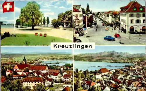 33868 - Schweiz - Kreuzlingen , Mehrbildkarte - gelaufen