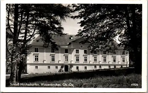 33871 - Oberösterreich - Waizenkirchen , Schloß Hochscharfen - gelaufen 1955