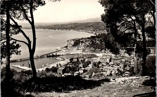 33910 - Frankreich - Nice , Vue Generale - gelaufen 1956
