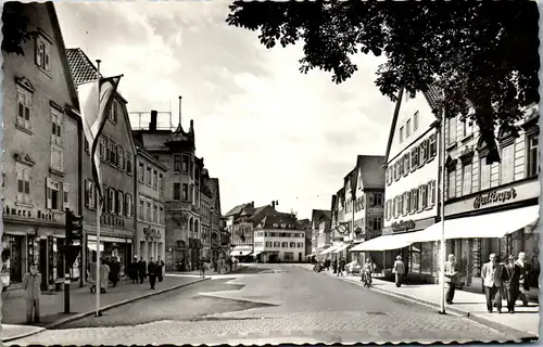 33914 - Deutschland - Göppingen , Untere Marktstraße - gelaufen