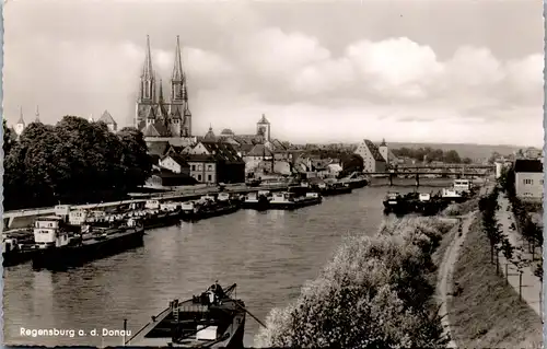 33915 - Deutschland - Regensburg an der Donau - gelaufen 1958