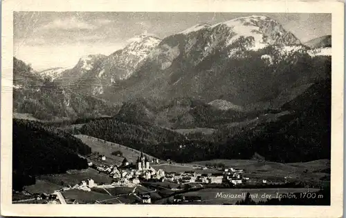33921 - Steiermark - Mariazell mit der Tonion - gelaufen 1960