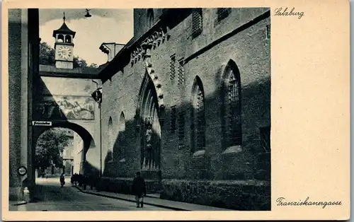 33929 - Salzburg - Franziskanergasse - nicht gelaufen