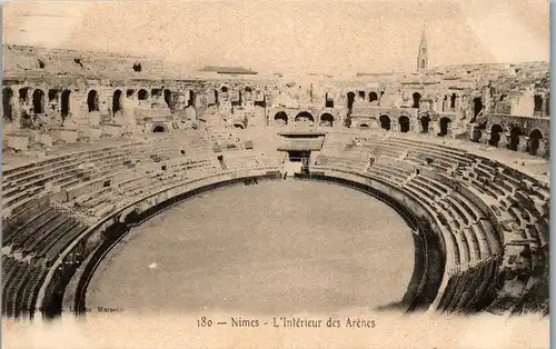 33932 - Frankreich - Nimes , L'Interieur des Arenes - nicht gelaufen