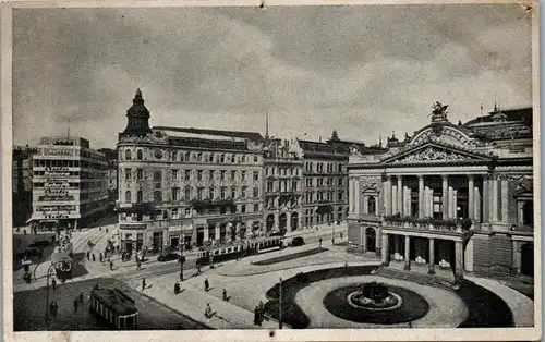 33940 - Tschechische Republik - Brünn , Brno , Theaterplatz , Divadelni namesti - nicht gelaufen