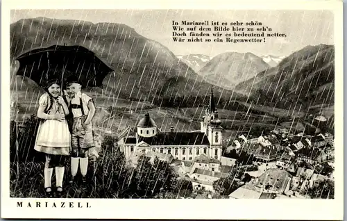 33942 - Steiermark - Mariazell , Humor , Kinder , Spruch - nicht gelaufen