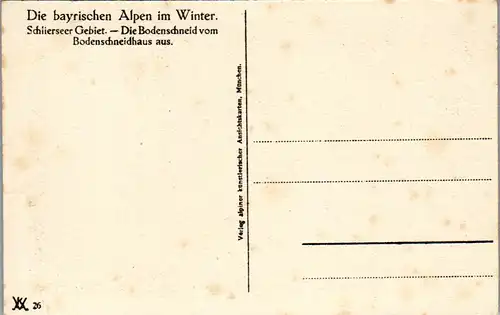 33970 - Deutschland - Schliersee Gebiet , Die Bodenschneid vom Bodenschneidhaus , Bayerische Alpen - nicht gelaufen