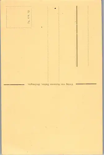 33985 - Künstlerkarte - Hechingen , signiert  - nicht gelaufen