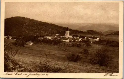 33997 - Niederösterreich - Maria Laach am Jauerling , Panorama - nicht gelaufen