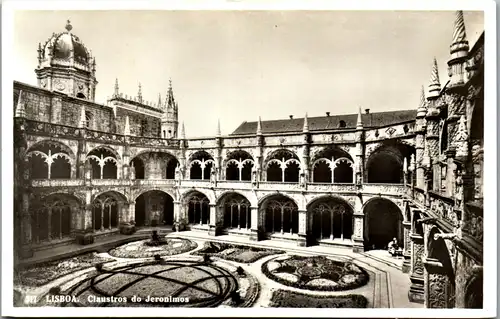 34007 - Portugal - Lisboa , Claustros do Jeronimos - nicht gelaufen