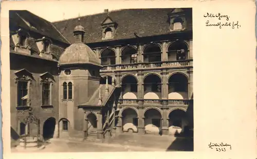 34011 - Steiermark - Graz , Landhaushof - nicht gelaufen 1929