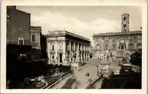 34021 - Italien - Rom , Piazza del Campidoglio - nicht gelaufen