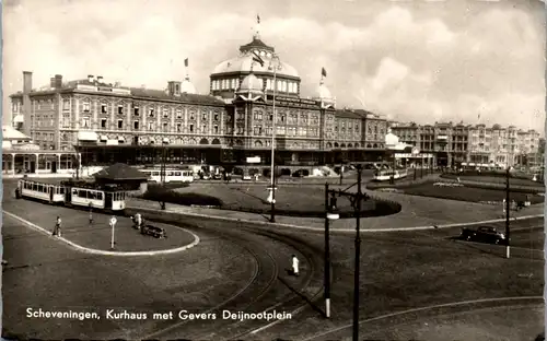 34040 - Niederlande - Scheveningen , Kurhaus met Gevers Deijnootplein - nicht gelaufen