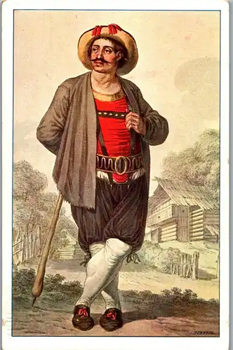 34067 - Tirol - Österreich - Ungarische Volkstypen , Zillertaler - nicht gelaufen