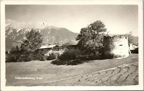 34097 - Tirol - Retterberg , Ruine , Weer , Rettenburg - nicht gelaufen