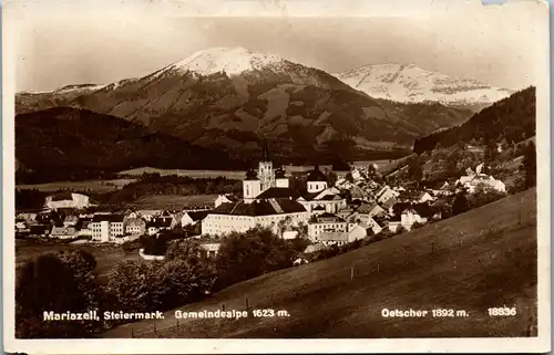 34107 - Steiermark - Mariazell , Gemeindealpe , Ötscher - gelaufen 1929