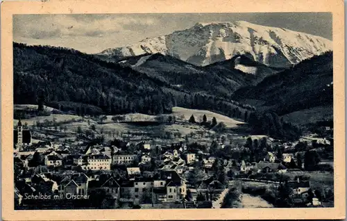 34109 - Niederösterreich - Scheibbs mit Ötscher - gelaufen 1944