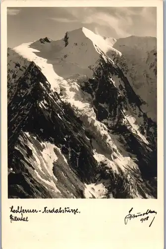 34115 - Tirol - Zillertal , Lawine , Nordabsturz - gelaufen 1955