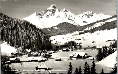 34128 - Salzburg - Filzmoos im Pongau mit Bischofsmütze - gelaufen 1958