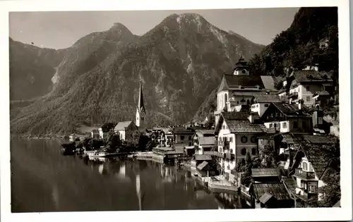 34149 - Oberösterreich - Hallstatt mit Hirlatz - gelaufen 1940