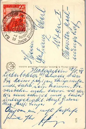 34170 - Salzburg - Bad Hofgastein , Panorama - gelaufen 1948