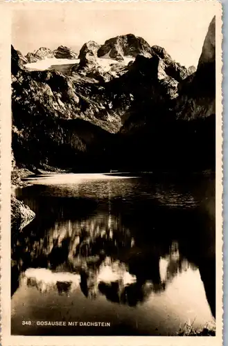 34174 - Oberösterreich - Gosausee mit Dachstein , Salzkammergut - gelaufen 1954