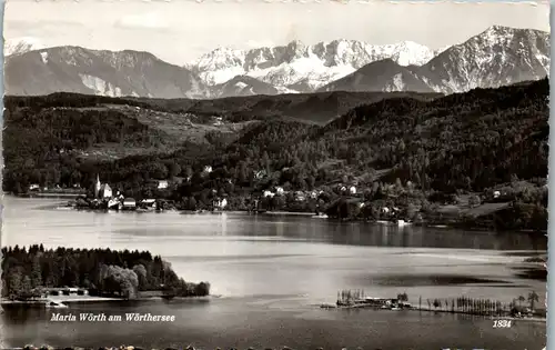 34176 - Kärnten - Maria Wörth am Wörthersee - gelaufen 1955