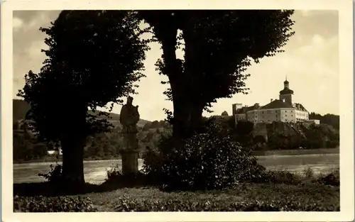 34178 - Niederösterreich - Persenbeug , Strudengau , Schloß Persenbeug an der Donau - gelaufen 1929