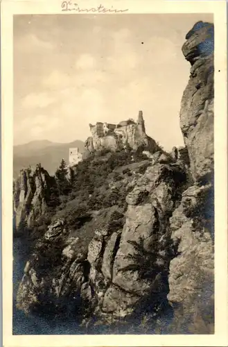 34179 - Niederösterreich - Wachau , Ruine Dürnstein - gelaufen 1919