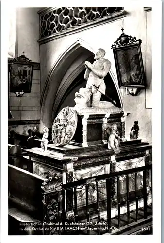 34184 - Niederösterreich - Maria Laach am Jauerling , Grabmal d. Kuefsteiner in der Kirche - nicht gelaufen 1955