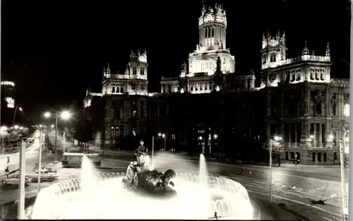 34189 - Spanien - Madrid , Plaza de la Cibeles - nicht gelaufen