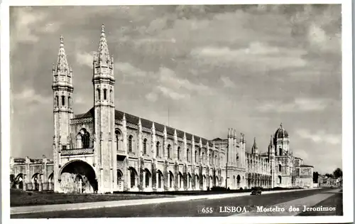 34202 - Portugal - Lisboa , Lissabon , Mosteiro dos Jeronimos - nicht gelaufen