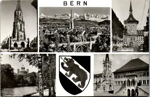 34215 - Schweiz - Bern , Mehrbildkarte - nicht gelaufen