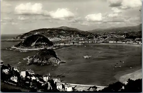 34219 - Spanien - San Sebastian , Vista desde Igueldo - nicht gelaufen