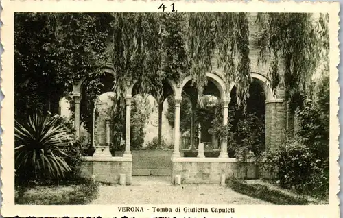 34263 - Italien - Verona , Tomba di Giulietta Capuleti - nicht gelaufen