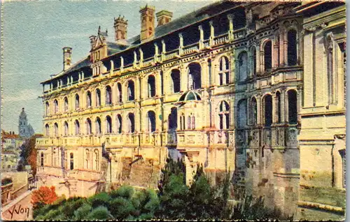 34266 - Frankreich - Chateau de Blois , Facade Francois - nicht gelaufen