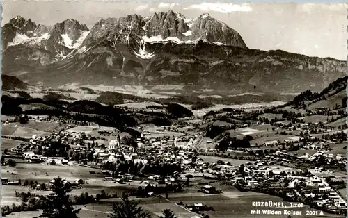 34312 - Tirol - Kitzbühel mit Wildem Kaiser - gelaufen 1963